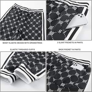 Nouvel ensemble de survêtement de jogging pour homme, personnalisé, respirant, 100% coton biologique, doublure en polaire de haute qualité, design imprimé personnalisé - Product Image 5