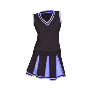 High Quality Cheerleading Uniform School Competition Diamonds Design Cheer Uniforms Skirt High School Youth - Product Image 4