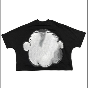 Camisa de calle con gráfico de algodón 100% para hombre, DTF logotipo impreso, tamaños personalizables, mezcla de ropa, pacas de algodón recortado/fibra de bambú - Product Image 3