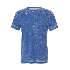 Best Acid Wash <b>Men's</b> T-Shirts High Quality Solid Color Custom Printed Breathable Canvas Fabric <b>Short</b> Sleeve Casual O-Neck Collar - Product Image 1