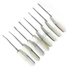 Elevadores de raíz de luxación de alta calidad, instrumentos de cirugía Oral de acero inoxidable para extracción de dientes, herramientas dentales, Juego de 4 Uds. - Product Image 4