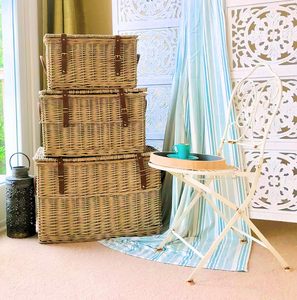 [HOT - DEAL] -Coffre en rotin/La boîte de rangement est fabriquée à partir d'un coffre en rotin naturel de haute qualité, respectueux de l'environnement - Product Image 3