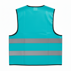 เสื้อกั๊กนิรภัยโพลีเอสเตอร์สีสะท้อนแสง ระบายอากาศได้ดี ปรับแต่งโลโก้ได้ ขายส่งสำหรับผู้ใหญ่ ทำงานกลางแจ้ง - Product Image 6