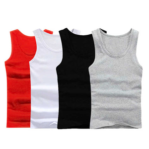 Nouveaux vêtements de fitness pour hommes gilet sans manches respirant à séchage rapide avec col rond imprimé absorbant la sueur débardeur pour hommes - Product Image 5