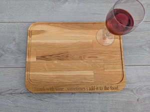 Planche à découper en résine époxy faite à la main de luxe, planche à découper pour légumes écologique - Product Image 3