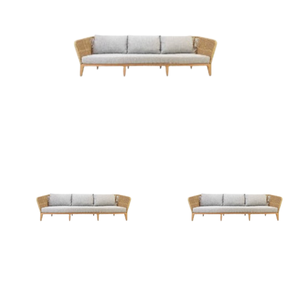 Patio exterior de Indonesia, fabricante de precios de fábrica, sofá más popular, sofá de jardín, muebles - Product Image 6