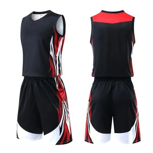 Ensemble d'uniformes respirants à séchage rapide pour hommes, maillot de basket-ball professionnel avec option de taille plus, chemise de basket-ball de style rétro - Product Image 6