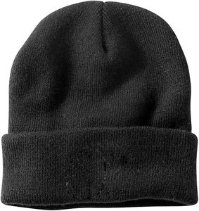 Beanie Winter Beanie <b>Men</b> High Quality Grey Unisex Slouchy Cuff Skull Cap Fisherman Knit Beanie <b>Warm</b> Caps <b>Hats</b> - Product Image 1