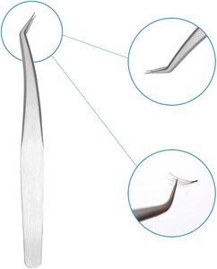 ชุดเครื่องมือปัดขนตาอเนกประสงค์ทำจากสแตนเลสประกอบด้วยที่ดัดขนตาและกล่องเครื่องมือเสริมความงาม - Product Image 1