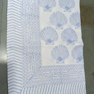 Nappe en coton tissé imprimée par sublimation fantaisie, faite à la main, personnalisable, pour mariage et pique-nique, événements en Inde - Product Image 1