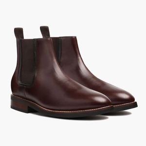 Prix de gros Bottes en cuir de qualité supérieure entièrement personnalisables Bottes en cuir confortables à porter pour hommes - Product Image 1