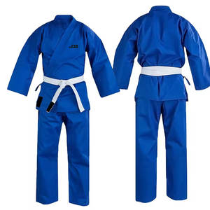 Uniformes de Karate de Artes Marciales de Entrenamiento Profesional, Logotipo Frontal, Alta Calidad, 100% Algodón, Secado Rápido, Transpirable, Personalizable - Product Image 2