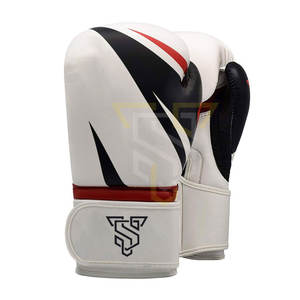 Guantes de Boxeo de Cuero Profesionales Hechos a Medida de 8oz y 12oz para Adultos, Agarre de Alta Calidad, Diseño de Logotipo Personalizado, Ligeros y Ajustables - Product Image 2