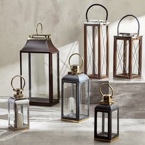 Portavelas de Metal de Dos Tonos, Diseño Rectangular Clásico, Hecho a Mano, Duradero, para Decoración Navideña del Hogar, Último Modelo 2026 - Product Image 4