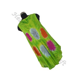 Hot Sexy 2025 Maxi vestido para mujer desgaste rayón Tie Dye Maxi Tie Dye Boho Gypsy vestido barato rayón ropa de noche vestido de mujer - Product Image 4