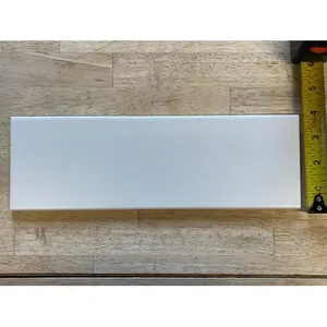 Yurtbay Seramik Carrelage mural en céramique blanc mat de 4x12 pouces, accessoire de 34 pièces - Product Image 1