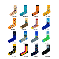 Chaussettes en coton unisexes de qualité supérieure Carnaval, antidérapantes, respirantes, écologiques, antibactériennes, à motifs personnalisés et colorées, vente en gros