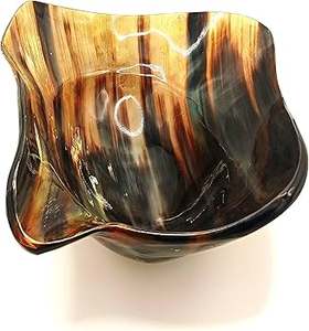 Bol en corne de buffle de luxe de meilleure qualité, petit plat décoratif épais pour l'assaisonnement et la fête à boire, poli - Product Image 3