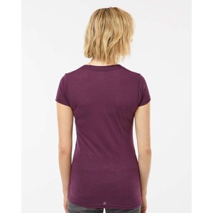 Hanes Womens 4,5 oz. 100% Ringspun Cotton Nano Crew Scoop Neck T Shirt Camisetas transpirables que absorben la humedad - Product Image 3