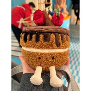 Peluche Gâteau au Chocolat Série Spatiale JellyCatt, Nouveau Jouet pour Enfants, Cadeau d'Anniversaire, Vente en Gros - Product Image 1