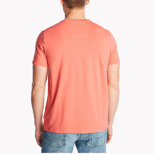 Camiseta de Alta Calidad con Logotipo Personalizado para Hombre, al por Mayor, Tejido Transpirable, Cuello Redondo, Nuevo Diseño Elegante a Precio Económico - Product Image 4