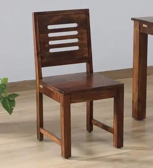 Chaise de salle à manger en bois massif portland en bois d'acacia chaise de salle à manger en bois massif portland chaise de Restaurant produit en vrac fait à la main personnalisé