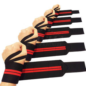 Poignets de gymnastique de sécurité en néoprène de taille personnalisable Bandes de main rembourrées confortables pour l'haltérophilie et l'entraînement - Product Image 3