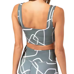 2025 conjunto de Yoga para mujer, conjunto de tinte de corbata, conjunto de Yoga de talla grande, 2 piezas, ropa deportiva de Yoga de alta elasticidad sin costuras, transpirable de secado rápido - Product Image 6