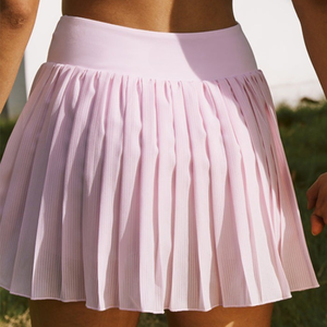 กระโปรงกอล์ฟมีจีบสำหรับผู้หญิงกระโปรงผ้าไนลอนสแปนเด็กซ์กางเกงขาสั้นด้านในแบบแห้งเร็วออกแบบโลโก้ได้ตามต้องการ & ปัก OEM - Product Image 2