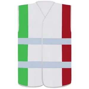 Gilet de sécurité sportif avec drapeau national pour articles de sport - Product Image 4