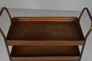 Cadence Iron Kitchen Cart Ecológico Portátil Ajustable Durable Kitchen Furniture Eco-Friendly Kitchen Islands Carts - Product Image 3