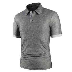 2025 Premium transpirable hombres para Polos diseño personalizable elegante 100% algodón Casual Camiseta lisa con patrón impreso - Product Image 1