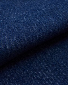 Chemise en denim à manches longues en tricot uni décontractée pour homme Coupe régulière Respirante Anti-rétrécissement Fermeture à bouton unique Col rabattu - Product Image 6