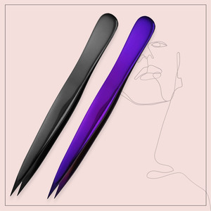 Vente chaude Mini pince à épiler à sourcils avec pince à épiler pointue Portable Pluck Tweezer Fabricant Outil à sourcils Conception personnalisée durable - Product Image 1