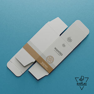 Exhibición de mostrador de papel laminado mate brillante personalizada ecológica Productos al por menor portátiles Promociones de embalaje Supermercado - Product Image 3