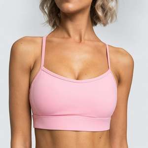 Ensembles d'entraînement délavés Vintage solides pour femmes tenues de Yoga soutien-gorge de sport et Leggings taille haute 2 pièces respirant séchage rapide 100% coton - Product Image 5