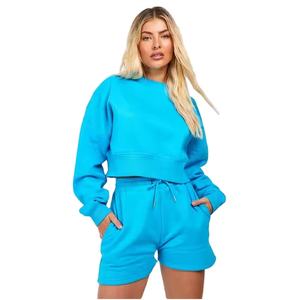 ชุดสตรีทแวร์สำหรับผู้หญิงชุดแฝดแฟชั่นใหม่นุ่มสบายน้ำหนักเบามีสไตล์ผ้าฝ้าย100% อย่างยั่งยืน - Product Image 1