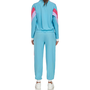 Conjuntos de 2 piezas de alta calidad para mujer, ropa informal suave y cómoda, chándales, estampado por sublimación, patrón sólido, tarifa al por mayor - Product Image 6