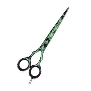 Tijeras de corte de pelo de alta calidad, tijeras de corte de pelo de peluquero de acero metálico con cuchillas rectas afiladas, tijeras de peluquería de 6,0" - Product Image 2