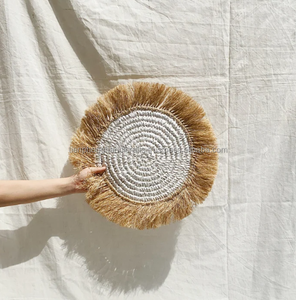 NEW PRODUCT Set of 5 <b>Wall</b> Decor <b>Baskets</b> 35cm 38cm 40cm 50cm | <b>Wall</b> <b>Hanging</b> Decorations 100% Natural Eco-friendly - Product Image 4