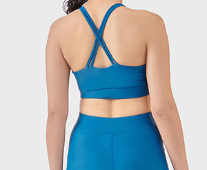 Stylish Design Women <b>Sports</b> <b>Bra</b> Backless Medium Support Yoga Front Lightweight Anti Wrinkle Comfortable Breathable Premium - Product Image 6