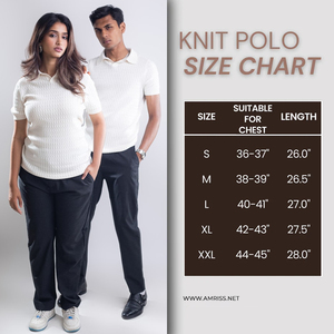 Bangladesh Polo en tricot torsadé Design OEM Amriss Fashion Custom Menswear Vêtements en coton doux à la mode Fournisseur d'exportation de vêtements - Product Image 5