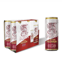 Meilleure vente Saigon Export Premium Alc 4.8% Bière 330ml X 24 Canettes (161A034) Saigon Export Premium Alc Steam Beer Variété