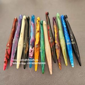 ชุดตะขอถักโครเชต์ไม้หลายขนาดสำหรับทุกระดับความสามารถ - Product Image 6