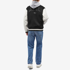 Chaqueta de Béisbol de Invierno Personalizable para Hombre con Cuello Alto, Chaquetas Universitarias, Chaqueta de Béisbol Universitaria para Hombre - Product Image 5