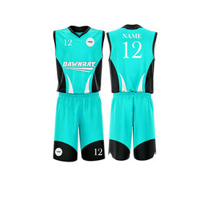 Conjunto de Uniforme de Baloncesto Estilo Profesional Personalizado, Jersey y Pantalones Cortos de Poliéster Transpirable de Secado Rápido, Ropa Deportiva para Hombres, Mujeres y Jóvenes - Product Image 2