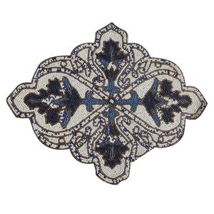 Napperons perlés Festival Table Décor Rond Fabriqué À La Main Coton Tapis En Vrac Exportateur Usine En Gros De Mariage À Manger Accessoires - Product Image 5