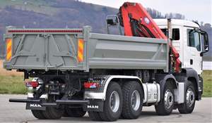 Camión grúa volquete 2017 MAN TGS 35.480 de 5,30m + HMF 1310-K3FUNK 8x4 - Product Image 4