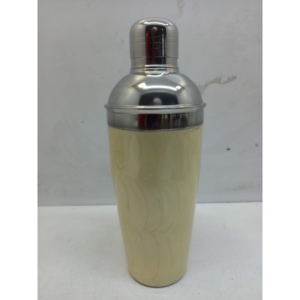 Coctelera de acero inoxidable de resina de marfil, mezclador a prueba de fugas de 500ml, herramienta de metal elegante para vaso de uso doméstico y profesional - Product Image 6