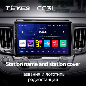 TEYES CC3L WIFI para Toyota RAV4 2012 - 2018 Radio de coche reproductor de vídeo Multimedia navegación estéreo GPS Android No 2DIN 2 Din DVD - Product Image 5